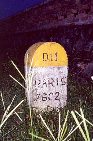 Photo 1 : Borne kilométrique