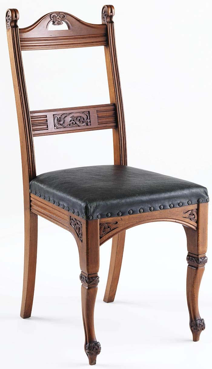 Fig. 2 : Henrik Bull, Chair, 1896, OK-06781, Nasjonalmuseet, Oslo