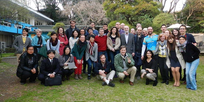 Figure 1 : Photo de groupe de la première formation ANL au Japon, mars 2015