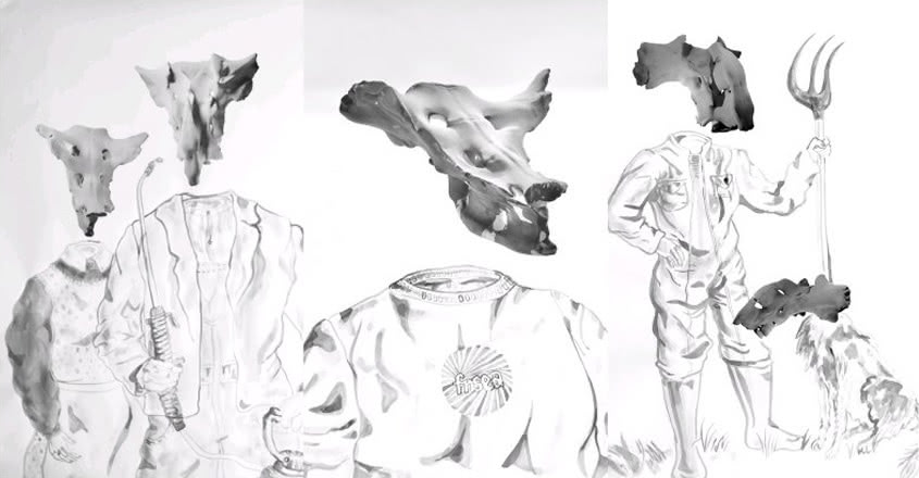 Fig. 1, Lentretien, Fanette, Sacrum, 2025