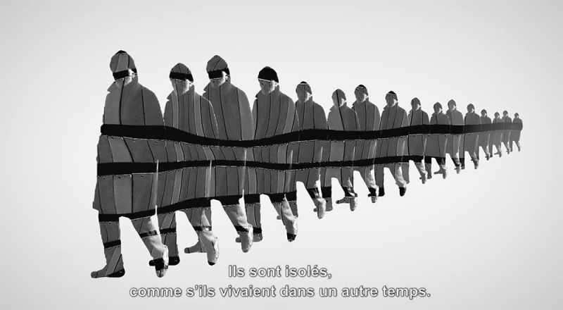 Fig. 6. Mahmoud Alhaj, Photogramme de The Right To See, 2021