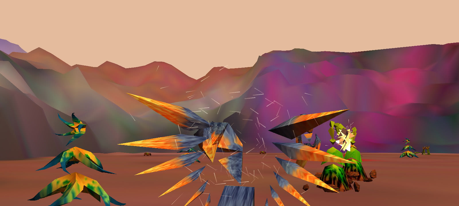 Fig. 1 : Rebecca Allen, The Bush Soul #3, 1999