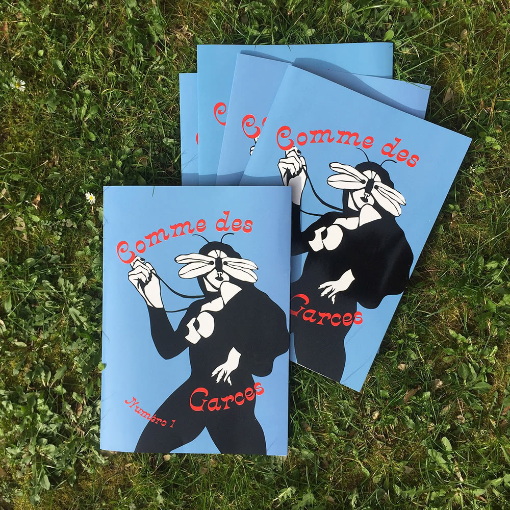 Fig.2. Sarah Ménard, Couverture de Comme des garces, no 1, 2023